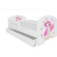 ADRK Furniture Lasten sänky Pepe Girl with Wings, 80x160, eri värejä