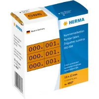 Herma 4807, Musta, Ruskea, Paperi, 10 mm, 22 mm, 3000 kpl, Saksa