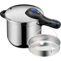 WMF Perfect Plus painekeitin höyrytysosalla 6,5 litraa