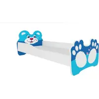 ADRK Furniture Bear 164, 80 cm x 160 cm, vihreän/valkoisen värinen Lasten sänky