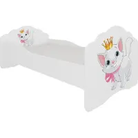 ADRK Furniture Lasten sänky Casimo Cat, 140x70cm
