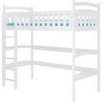 ADRK Furniture Parvisänky Miago 80x180 cm, valkoinen