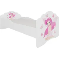ADRK Furniture Lasten sänky Casimo Girl with Wings, 160x80cm