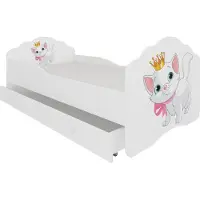 ADRK Furniture Lasten sänky Casimo, 70x140 cm, eri värejä