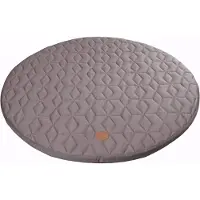 Filibabba Leikkilattia - Ø 90 cm - Soft Syyllisyys - Tummanharma - - OneSize - Leikkilattia