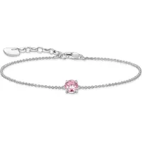 Thomas Sabo pink large zirconia pendant hopearannekoru A2156-051-9-L19V