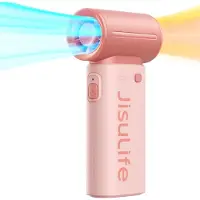 JISULIFE Handheld Fan Life9 3600mAh Kannettava Mini Blower USB tuuletin - vaaleanpunainen väri