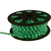 Valotorni Micro Ropelight valoletku 45m vihreä 600W