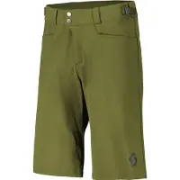 SCOTT Trail Flow Loose Fit -shortsit, joissa on insertti Vihreä
