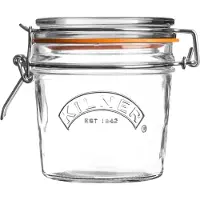 Kilner pyöreä purkki salpalla Kirkas, 350 ml