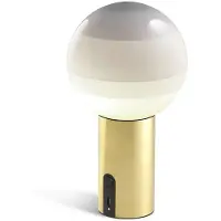 Marset Pöytävalaisin , Dipping Light, himmennettävä, Valkoinen, Olohuone, Lasi, Design