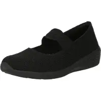 SKECHERS Nauhaballerina 'Arya' musta