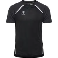 Hummel Treenipaita Hmllead 2.0 - Musta/asphalt/valkoinen, koko Large