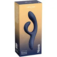 We-vibe Nova 2 - Sovelluksella ohjattava, joustava klitoriskiihotin-vibraattori (sininen)