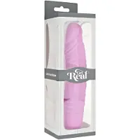 Get Real Classic - realistinen vibraattori silikonista pinkki