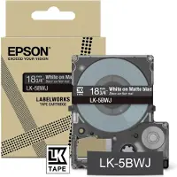 Epson Matte Tape Black/White 18mm 8m (C53S672083)