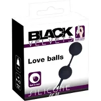 Black Velvets - geishapalloduosetti lantionpohjan harjoitteluun (2-osainen)