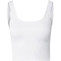 Aim'n Ribbed Seamless Shaping Bralette - White - M