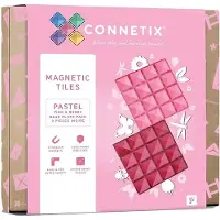 Connetix Pastel Base Plate Rakennuspeli 2 Kappaletta