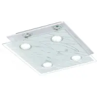 Eglo 13674 - LED-kattovalaisin FARELLA 4xGU10/3W/230V