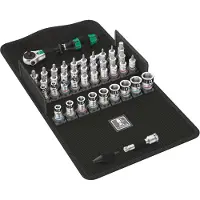 Wera räikkä- ja hylsysarja 1/4" Zyklop Speed, 42 osaa, työkalumappi