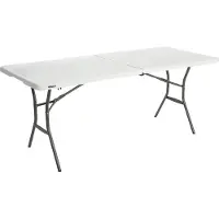 Lifetime 184x76x73.5 Cm Uv100 Ultra-resistant Folding Pöytä