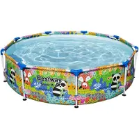 Bestway 9FT Frame Pool 274x66cm, korroosionkestävä, helppo koota