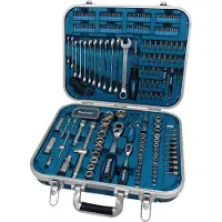 Makita Kärjet ja bittisarja - - E-11689 - 256 kappaletta - HSS-R - Valkoinen väri