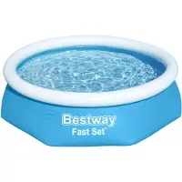 Bestway Fast Set 244x61 Cm Pyöreä Ilmatäytteinen Allas