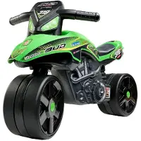 Falk Racing Green Moottoripyörän leveät pyörät 1 vuosi Lumarko!
