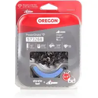 Oregon Moottorisahanketju PowerSharp; 16''; 40 cm; 3/8''; 56; 1,3 mm + Teroituskivi