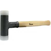 Freund Dead blow pehmeäpintainen nylonvasara, Ø 32 mm, 600 g, Hickory-kahva
