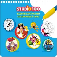 Studio 100 Coloring Book - Coloring With Water