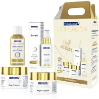 NovaClear Collagen Lift Action Kit - Day & Night Cream, Serum, Cleanse