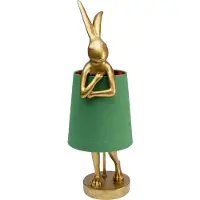 Kare Pöytävalaisin Animal Rabbit, Messinki/kulta, Olohuone/ruokailutila, Synteettinen materiaali, Design