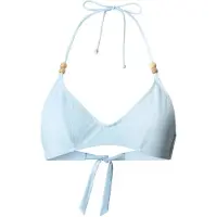 Pepe Jeans for woman. PLB10535 Bikini top Satin blue (M), Casual, Polyamide