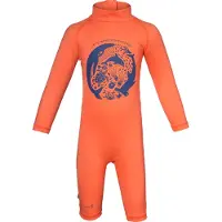 Isbjörn of Sweden Kids' Dolphine Sun Jumpsuit Papaya Uima-asut 86/92