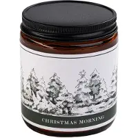 Sögne Home - Tuoksukynttilä Christmas morning 9 cm Ruskea