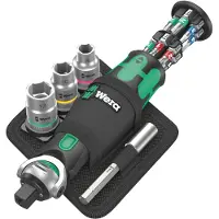 Wera Työkalusarja 8009 Zyklop Pocket Set 2; 3/8''-1/4''; 18 kpl.
