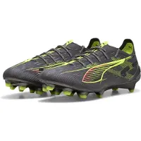 Puma Ultra 5 Ultimate FG Audacity - Matta ikääntynyt hopea/Keltainen/Aurinko iski - Nurmi (FG), koko 40