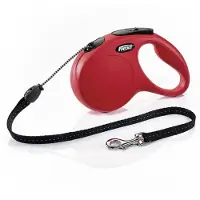 Flexi - Hihna New Classic Line Punainen Medium, 5 m, max 20 kg. - Koirat - Kaulapannat
