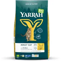 Yarrah 2x10kg Luomu luomukana kissan kuivaruoka