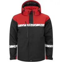 Projob 7415 Functional Jacket Lined 7415 Functional Jacket Lined 9910-Viz Black/Red S
