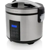 Tristar RK-6138 Digitaalinen riisi- ja höyrykeitin 2,2 L 900 W Harmaa