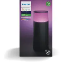 Philips Pylväsvalaisin Philips Hue Calla Large WACA LED laajennuspaketti 8W IP65 400x104x104 mm musta
