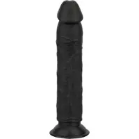 EasyToys - realistinen dildo - 17,5 cm (musta)
