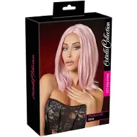 Cottelli Pinkki Pitkä Peruukki Otsatukalla – Cosplay ja Juhliin