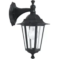 Eglo 22467 - Ulkoseinävalaisin LATERNA 4 1xE27/60W musta