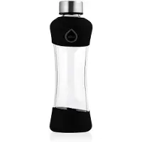 EQUA Active lasinen vesipullo Black 1 kpl