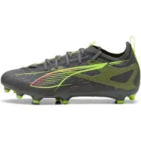 Puma Ultra 5 Pro FG/AG Audacity - Matta ikääntynyt hopea/Keltainen/Aurinko iski Lapset, koko 28